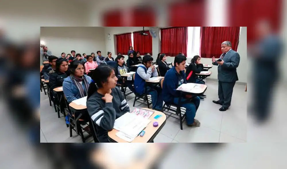 El examen de admisión de las universidades peruanas será entre febrero y marzo. Foto: Andina