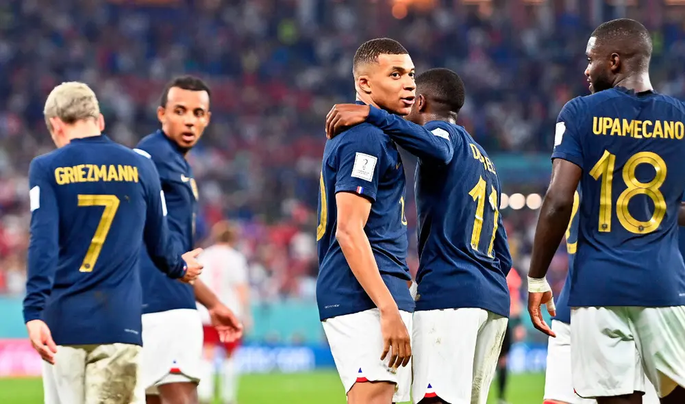 Mbappé es el goleador de Francia en el presente mundial. Foto: EFE Mbappé es el goleador de Francia en el presente mundial. Foto: EFE
