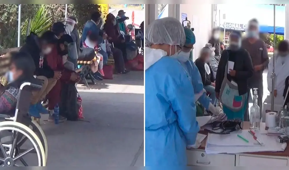 Pacientes deben esperar para recibir atención en Hospital Regional del Cusco. Pacientes deben esperar para recibir atención en Hospital Regional del Cusco.