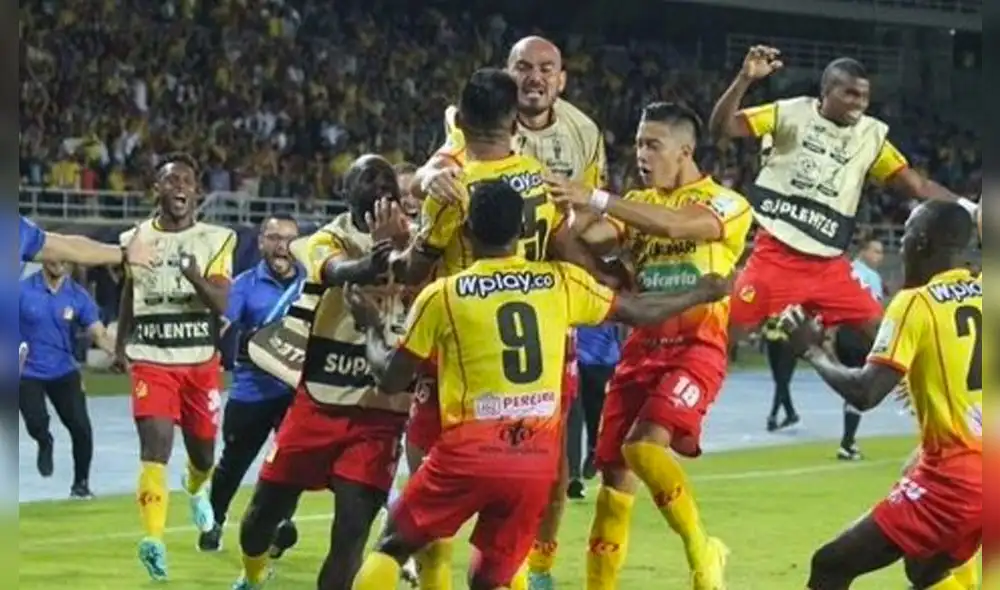 Deportes Pereira clasificó a la próxima Copa Libertadores. Foto: Twitter Deportes Pereira clasificó a la próxima Copa Libertadores. Foto: Twitter