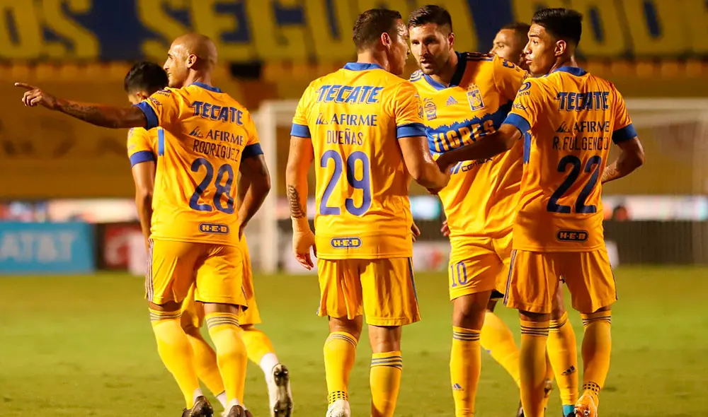 Tigres y Atlético San Luis juegan este sábado por la fecha 13 del Torneo Guardianes 2020 de Liga MX. | Foto: EFE