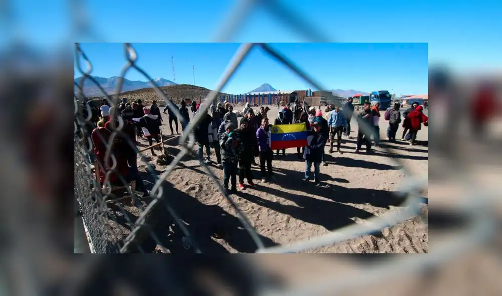 Migrantes venezolanos. Foto: AFP.