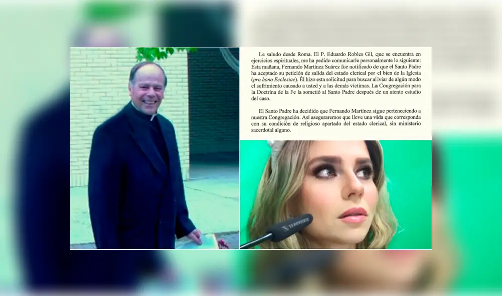 La mexicana usó su cuenta de Twitter para acusar al Papa Francisco de preferir “el bien de la iglesia en lugar del bien de las víctimas de violencia sexual clerical”.