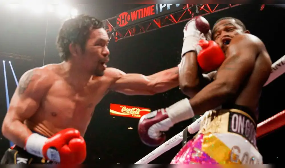 Manny Pacquiao consiguió la victoria frente a Adrien Broner por decisión unánime