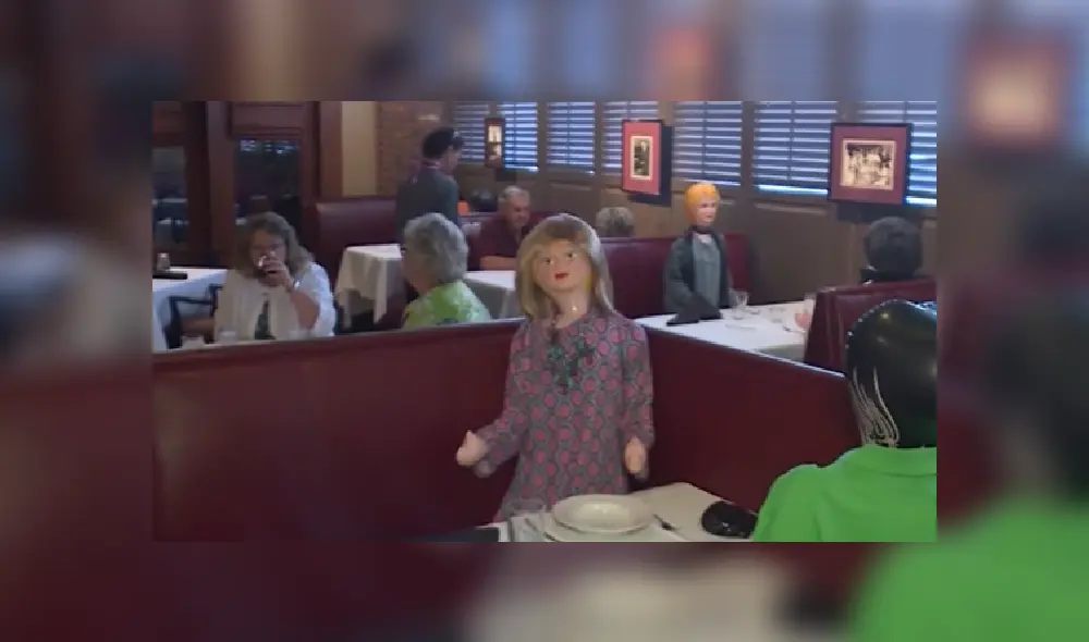 Desliza hacia la izquierda para ver más fotos de esta escena que ya es viral en YouTube.