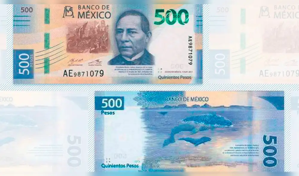 Banco de México presentó nuevo diseño de billete de 500 pesos