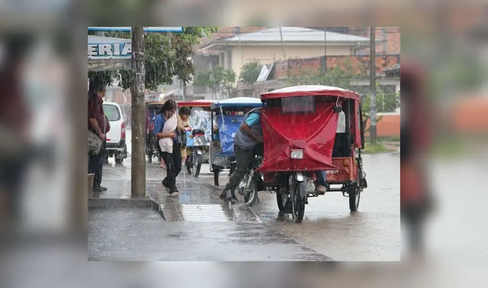 Lluvias en San Martín