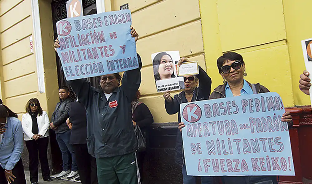 Queja. En FP, como en el Apra, bases no quedaron satisfechas. Queja. En FP, como en el Apra, bases no quedaron satisfechas.