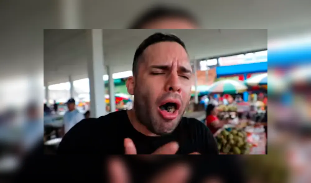 Desliza las imágenes hacia la izquierda para apreciar la reacción del joven peruano tras probar el suri en Iquitos. Desliza las imágenes hacia la izquierda para apreciar la reacción del joven peruano tras probar el suri en Iquitos.