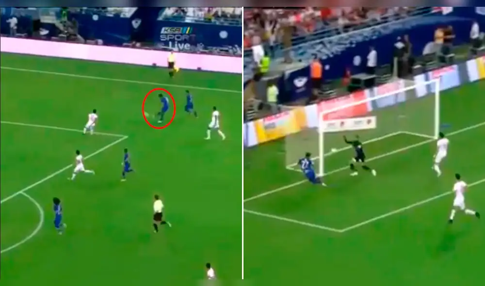 André Carrillo brilló en el Al Hilal con genial asistencia de gol [VIDEO]