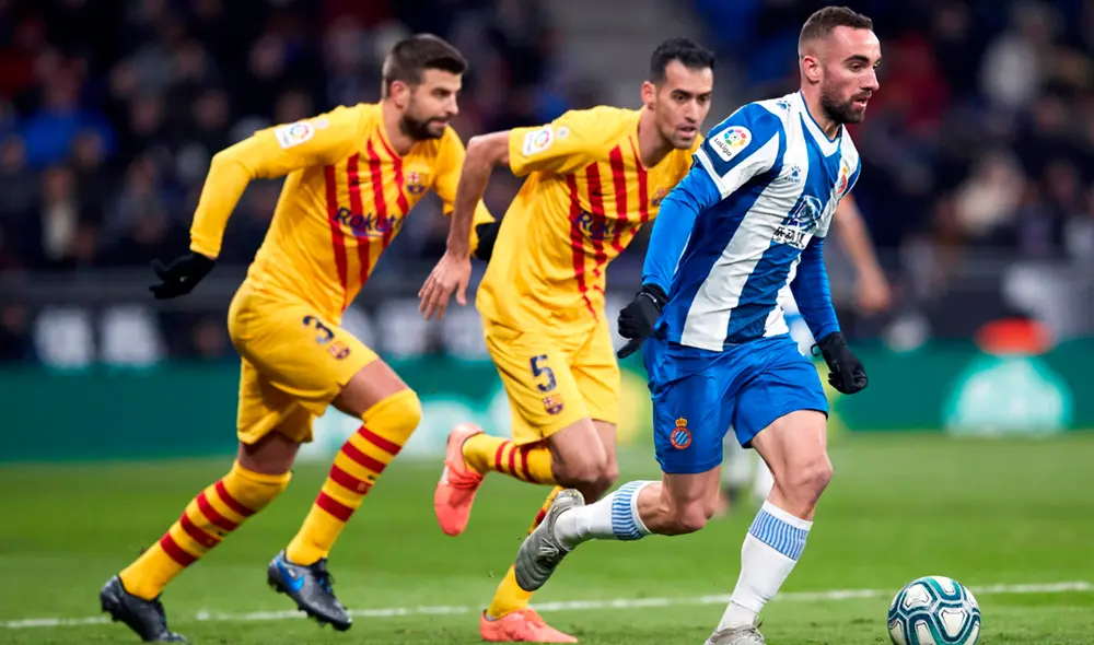 Sigue aquí EN VIVO ONLINE el Barcelona vs. Espanyol por la jornada 19 de la Liga Santander 2019-2020. | Foto: EFE