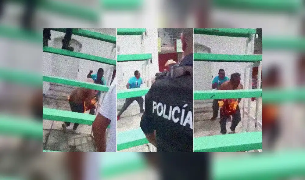 YouTube: presumen que funcionario intentaba secuestrar niños y lo queman vivo [VIDEO]
