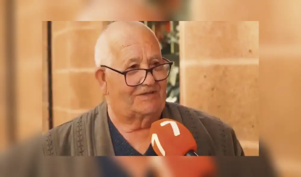 El hombre brindó una cuestionable respuesta a una periodista en España. Foto: Radio Mitre