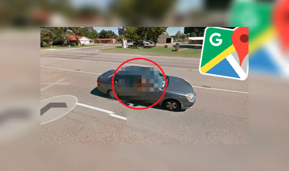 Google Maps: terrorífica 'criatura' fue captada viajando al interior de un auto [FOTOS]