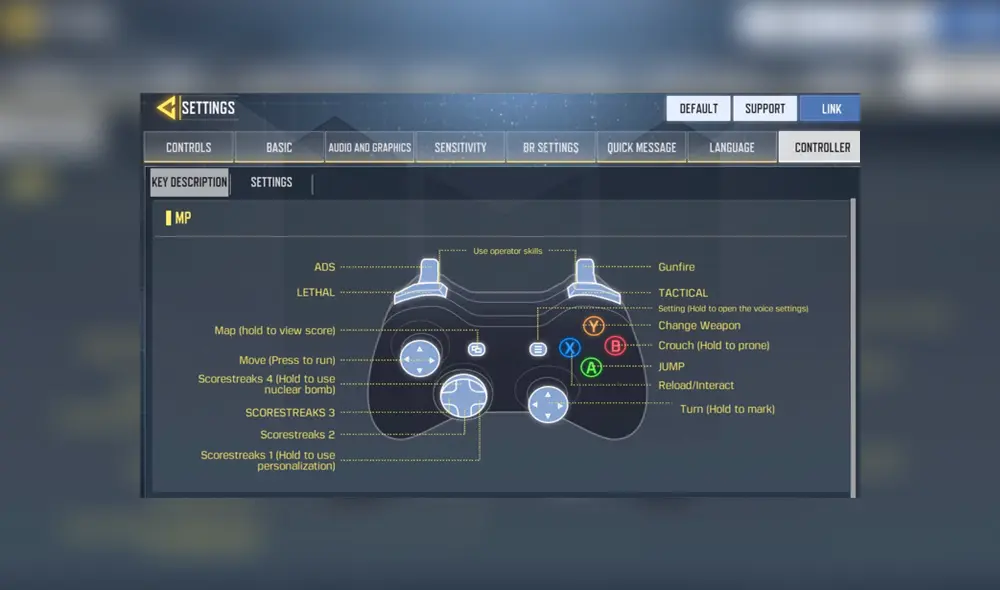 Call of Duty Mobile ya no podrá jugarse con un mando. Actualización del juego quitó el soporte que ya aparecía para Android e iOS.