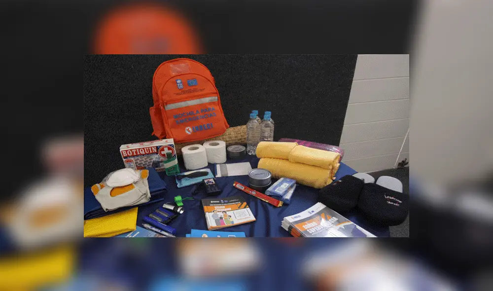 Terremoto en Perú: ¿Qué debe contener mi mochila de emergencia?