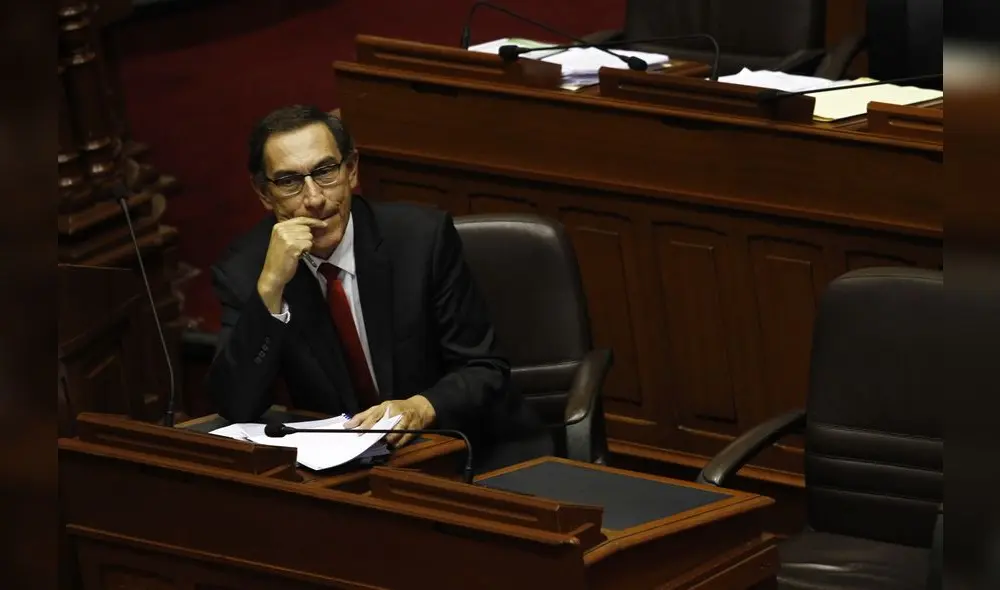 Fujimorismo decidirá el próximo martes eventual censura de Martín Vizcarra