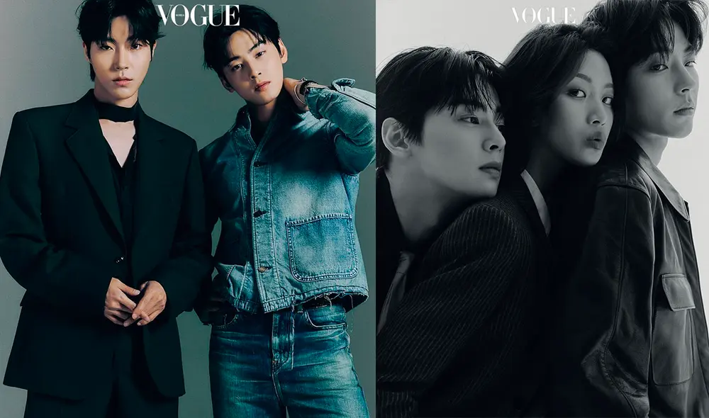 Actores de True Beauty. Foto. VOGUE