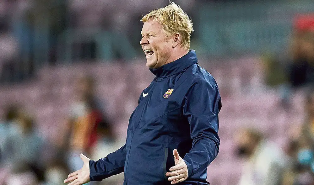 El técnico ha dirigido 8 partidos oficiales y marcha sexto en la liga española y último en su grupo de Champions League. Foto: EFE