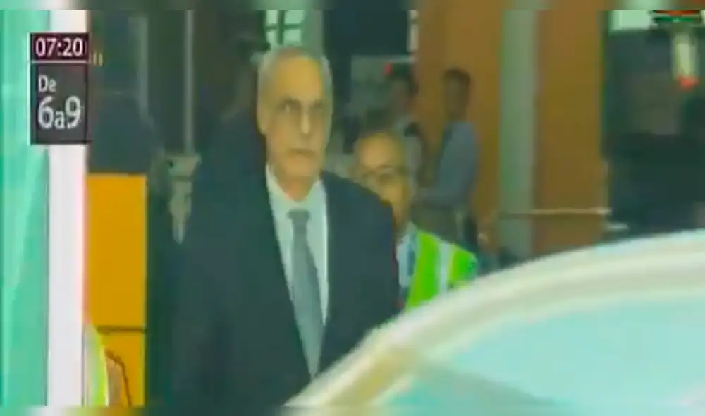 Manuel Burga llegó a Lima tras ser declarado no culpable [VIDEO]