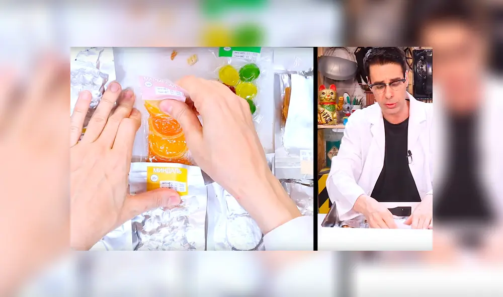 El youtuber del canal 'Curiosidades con Mike' mostró cómo luce la comida de astronauta.
