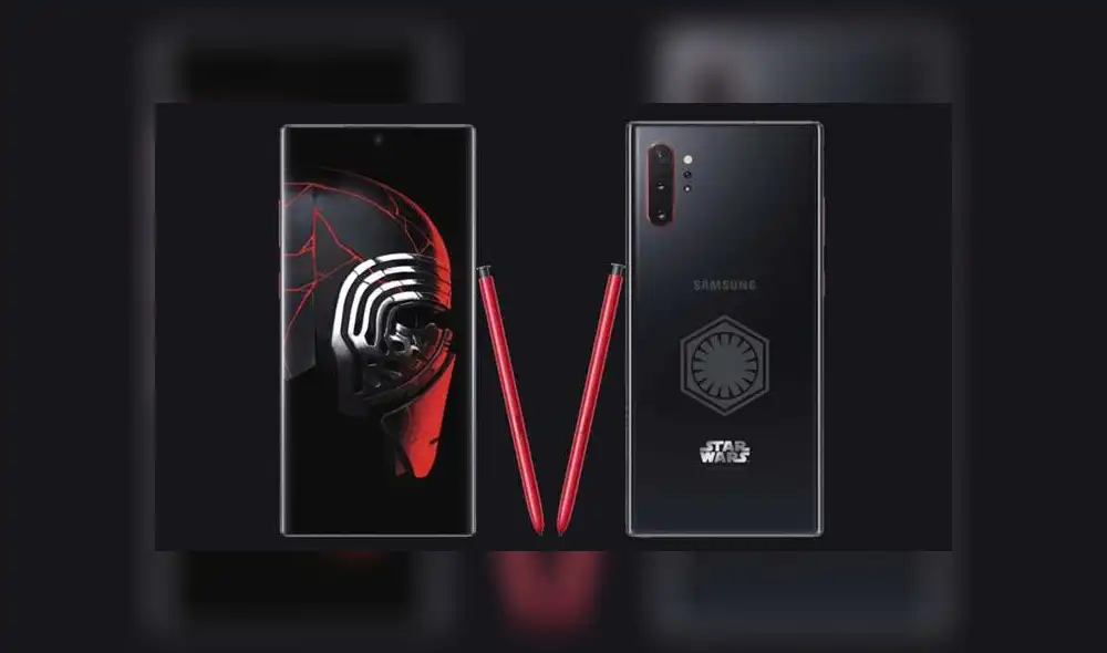 Samsung lanza una versión ‘Star Wars’ del Galaxy Note 10+. Samsung lanza una versión ‘Star Wars’ del Galaxy Note 10+.