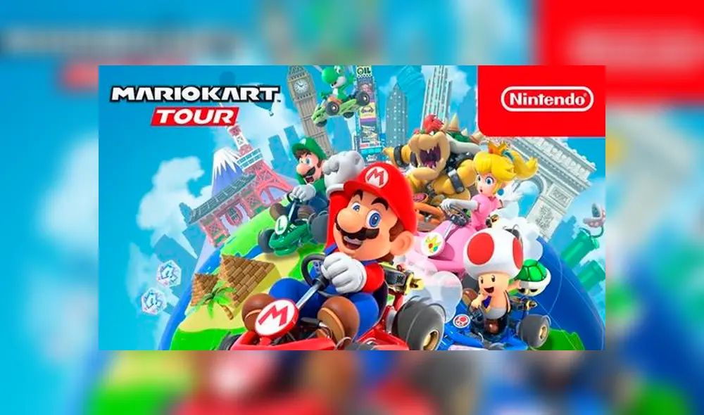 Mario Kart Tour ya está disponible para descargar gratis en iOS y Android.