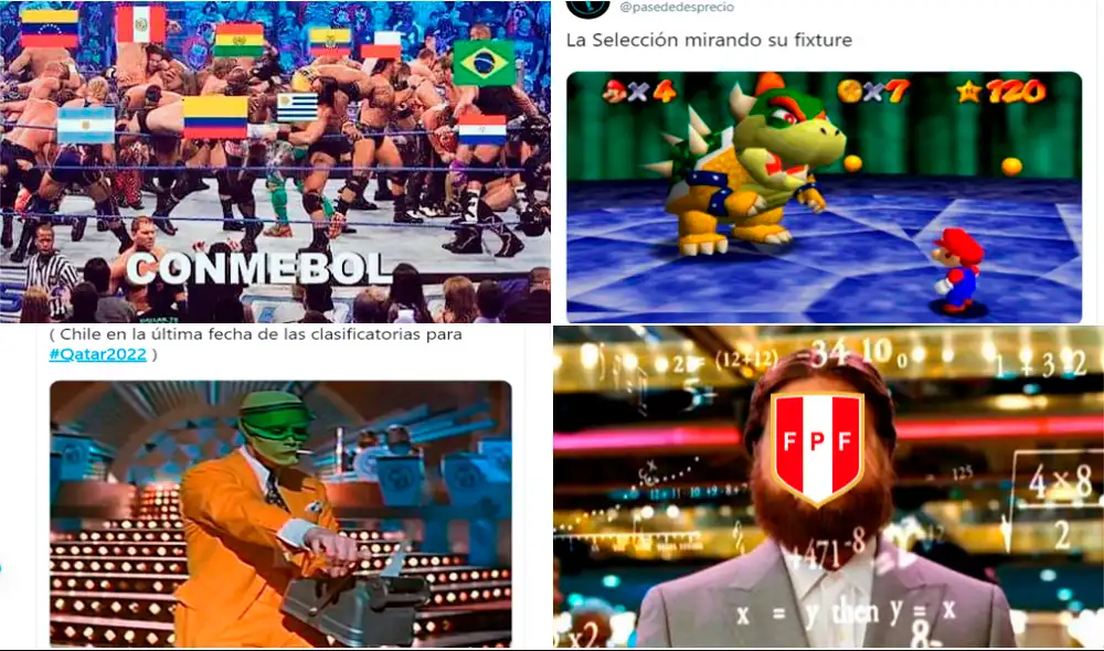 Hilarantes memes aparecieron en Facebook tras el sorteo de las Eliminatorias sudamericanas rumbo a Qatar 2022.