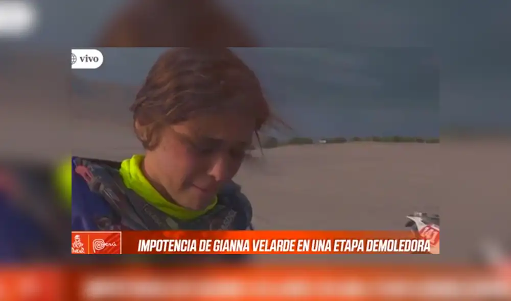 Dakar 2019: Gianna Velarde quedó excluida de la competencia [VIDEO]