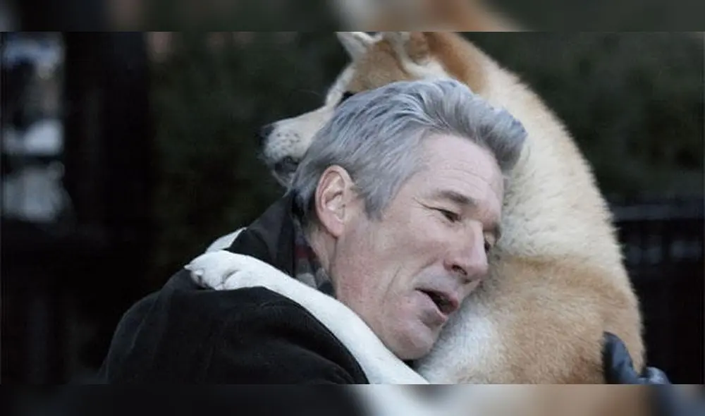 Hachiko y Richard Gere