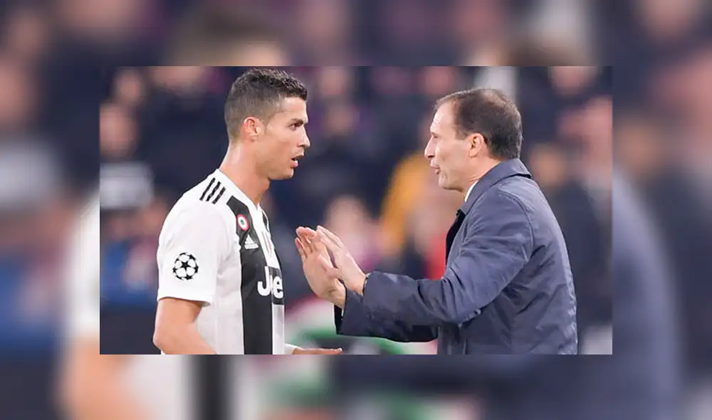 DT de Juventus defendió a Cristiano Ronaldo y envió una advertencia a la UEFA