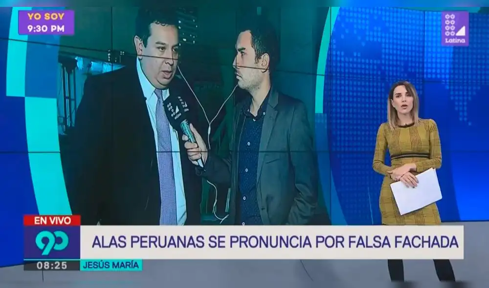 Juliana Oxenford encara a vocero de Alas Peruanas por “pared falsa”