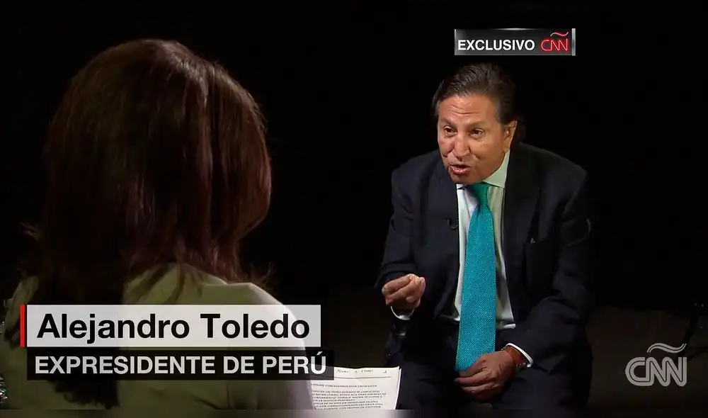 Alejandro Toledo dice que lo acusan sin escucharlo