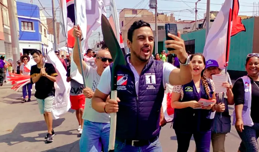 Paul García Oviedo encabeza la lista de Acción Popular por la región Callao. Foto: Facebook.