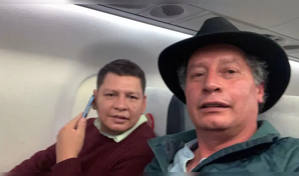 César Navarro y Pedro Damián Dorado López ya se encuentran en camino a México. (Twitter de Maximiliano Reyes Zúñiga, subsecretario para ALC de RREE de México).