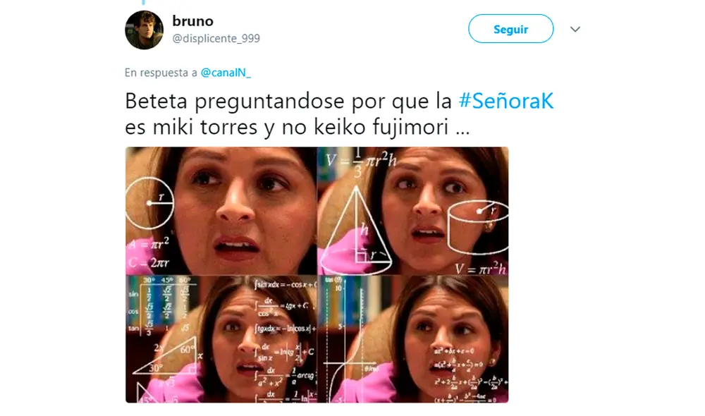 Facebook: Miki Torres es blanco de memes tras revelarse que sería la ‘Señora K’ [FOTOS]