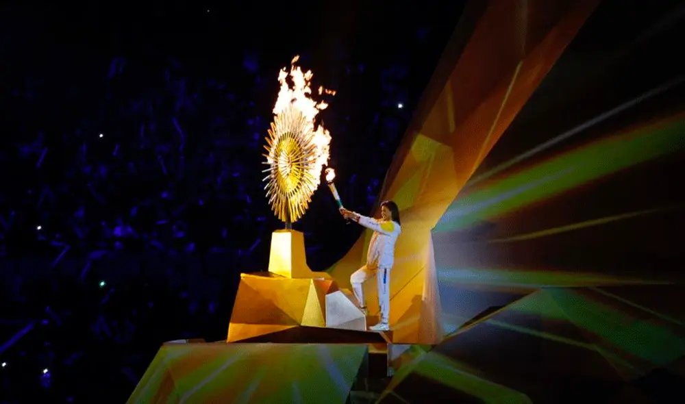 Cecilia Tait encendió el pebetero de los Juegos Panamericanos Lima 2019. | Foto: GLR Cecilia Tait encendió el pebetero de los Juegos Panamericanos Lima 2019. | Foto: GLR