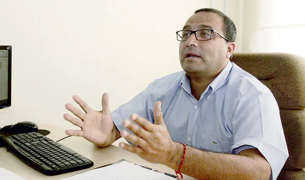 Al exárbitro, Víctor Belaunde, se le dictó detención preventiva por 36 meses. Foto: Difusión