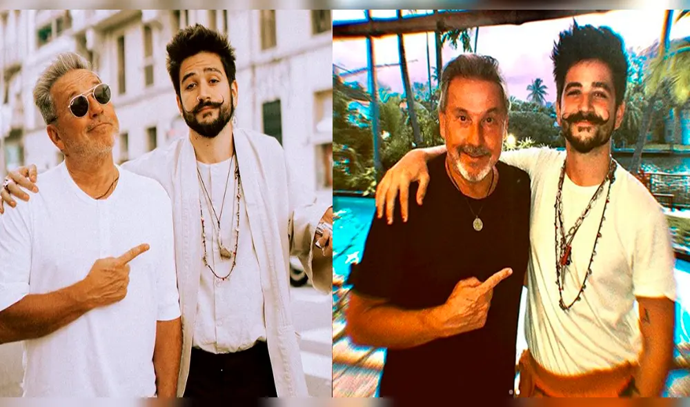 Ricardo Montaner y su insólita reacción al ver el tatuaje de Camilo Echeverry con el nombre de Evaluna Montaner