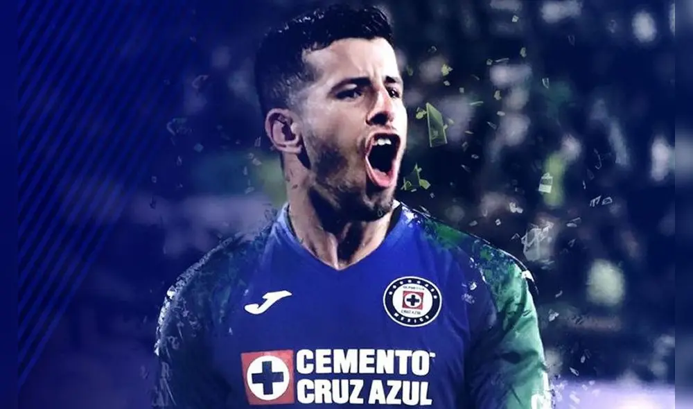 Pablo Ceppelini. Fuente: Twitter oficial de Cruz Azul