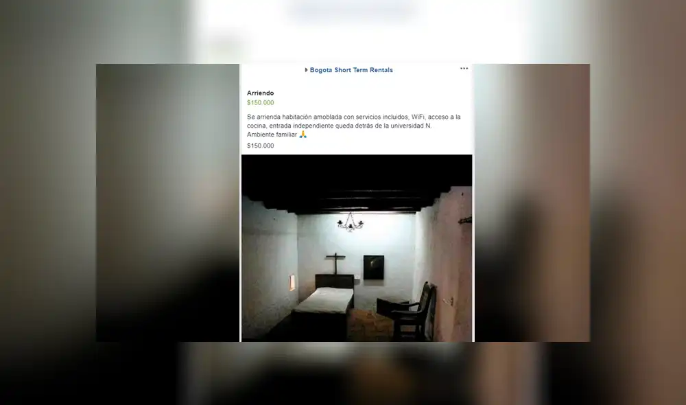 Facebook viral: pareja intenta alquilar habitación, pero notan escalofriante detalle dentro del cuarto [FOTOS]