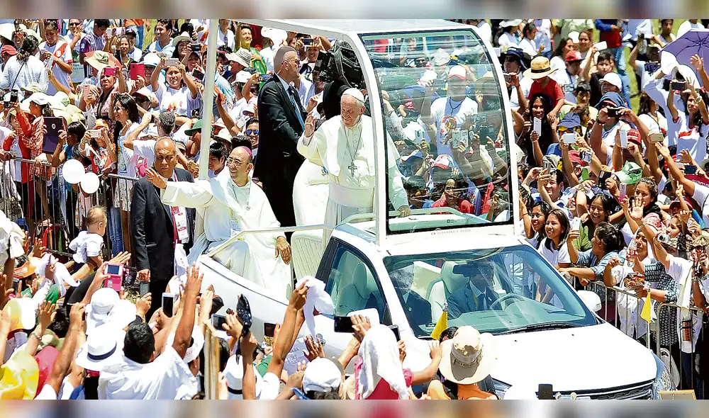 Visita del papa Francisco dejó al país US$ 80 mllns de dólares en ingresos