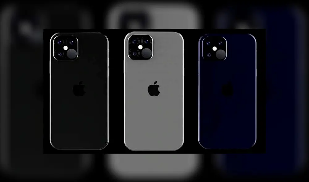 Triple cámara trasera en los iPhone 12 Pro y iPhone 12 Pro Max.