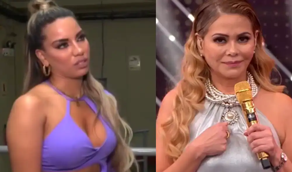 Gabriela Herrera y el excesivo monto de dinero que pagará a Gisela Valcárcel. Foto: composición LR/ captura de ATV/ captura de América TV