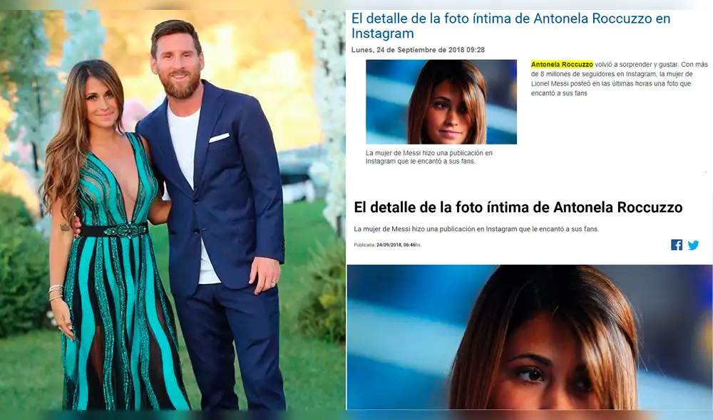 Antonella Roccuzzo, esposa de Lionel Messi, comparte tierna foto en Instagram