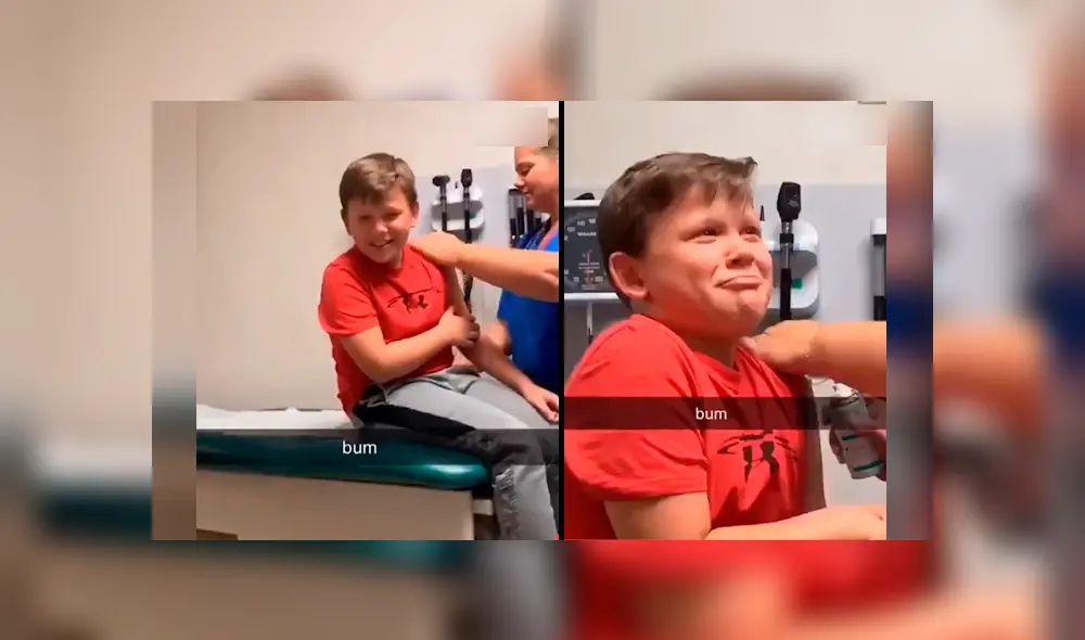Facebook viral: enfermera coloca inyección a niño por primera vez y su reacción desconcierta a todos [VIDEO] 