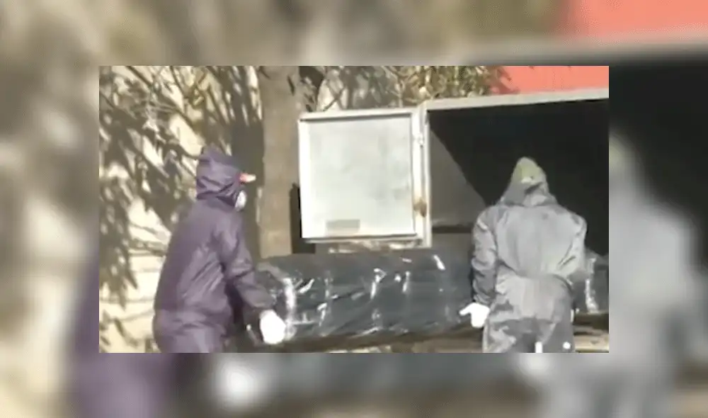 Una funeraria se llevó el cuerpo cuatro horas después. Foto: captura Uno.
