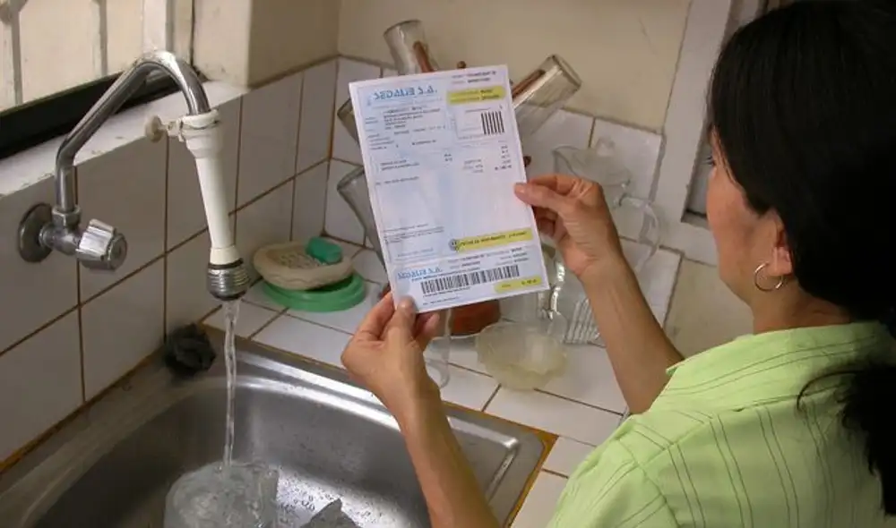 Usuarios de Sedalib reclaman por elevadas tarifas de consumo de agua