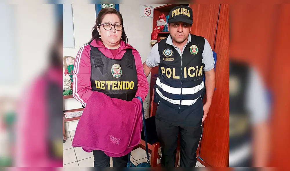 Detenida. La fiscal Beatriz Gómez fue detenida en operativo.