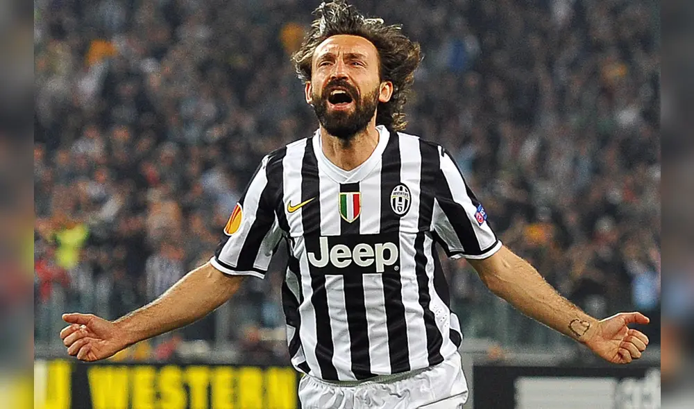 Andrea Pirlo tuvo una carrera destacada como jugador de la Juventus. Foto: EFE.